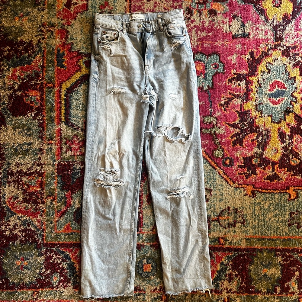 Zara high waisted jeans